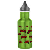 Red Fire Trucks Pattern Waterfles (Links)