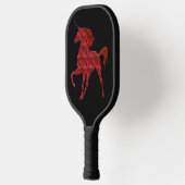Red Fire Unicorn Pickleball Paddle (Links)