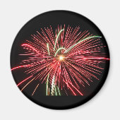 Red Fireworks Magneet (Voorkant)