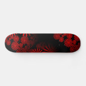 Red Fireworks Persoonlijk Skateboard (Horizontaal)