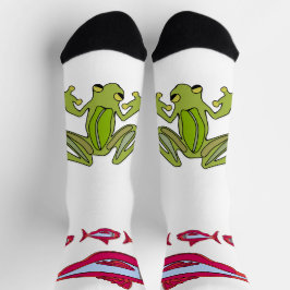 Red Fish Crew Sokken