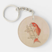 Red Fish Yokai (Trouwboekrol) Sleutelhanger (Voorkant)
