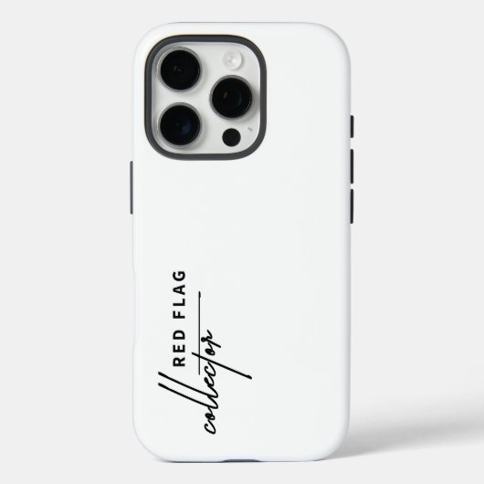 Red Flag Collector \ Case-Mate iPhone Case (Achterkant)