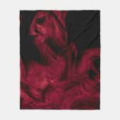 Red flame fleece deken (Voorkant)
