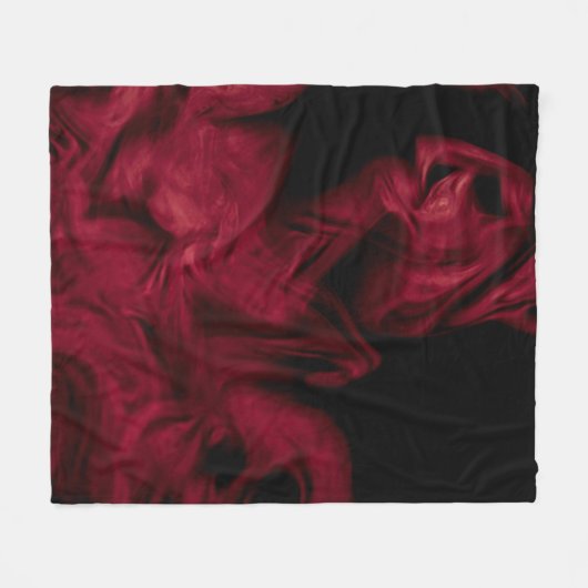 Red flame fleece deken (Voorkant (Horizontaal))