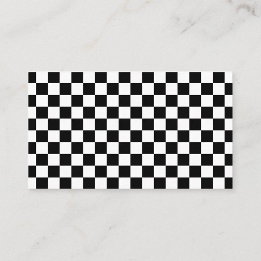 Red Flame Race Auto Baby shower Luier Raffle Informatiekaartje (Achterkant)