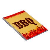 Red Flames BBQ Recept Notitieboek (Rechterzijde)