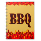 Red Flames BBQ Recept Notitieboek (Voorkant)