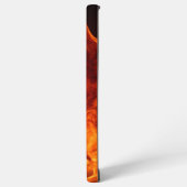 Red Flames telefoonhoesje Samsung Galaxy Hoesje (Linkerkant)