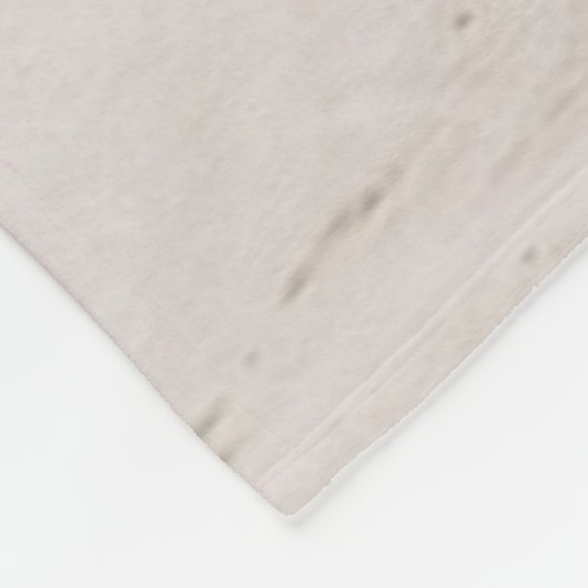 Red Flamingo Couple & Palm Leaf op de strand Fleece Deken (Hoek)