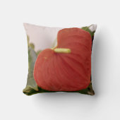 Red Flamingo Flower Cushion Kussen (Voorkant)
