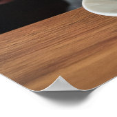 Red Flannel Frenchie: brouwen en zoemen Poster (Hoek)