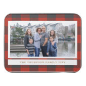 Red Flannel Holiday-fotokaart Puzzel (Case horizontaal)