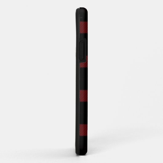 Red flannel iPhone case (Achterkant/rechts)