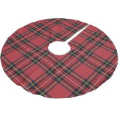 Red Flannel Pattern Kerstboom Rok (Gekanteld)