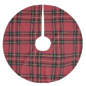 Red Flannel Pattern Kerstboom Rok (Voorkant)