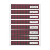 Red Flannel | Terugkeeradres feestdag (Vel)