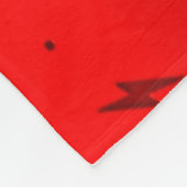 Red Flash Fleece Blanket (Hoek)