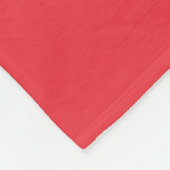 Red Fleece Blanket (Hoek)