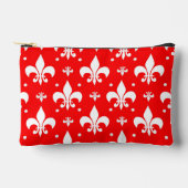 Red Fleur-de-lis Pattern Design Etui (Voorkant)