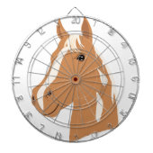 Red Flight the Happy Horse Dartbord (Voorkant)