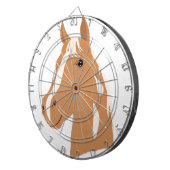 Red Flight the Happy Horse Dartbord (Voorkant Rechts)