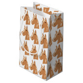 Red Flight the Happy Horse Klein Cadeauzakje (Achterkant Gekanteld)