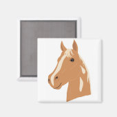 Red Flight the Happy Horse Magneet (Voorkant / Achterkant)