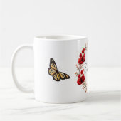 Red Floral bouquet in the blooming garden Koffiemok (Links)