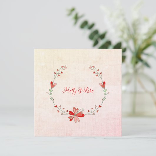 Red Floral Design for a Spring Outdoor Event (Staand voorkant)