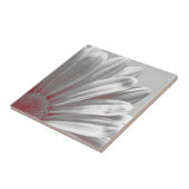 Red Floral Highlight Tegel Tegeltje (Zijkant)