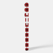 Red Floral - iPhone 6/6's, alleen daar Case-Mate iPhone Case (Achterkant / Links)
