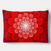 Red Floral Mandala-58566 Etui (Achterkant)