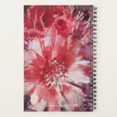 Red Floral op maat Planner (Achterkant)