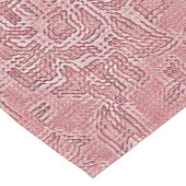 Red Floral Panel Table Runner Korte Tafelloper (Hoek)