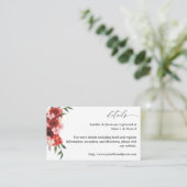 Red Floral SM Enclosure Kaart 2 (Staand voorkant)