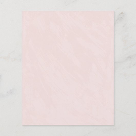 Red Floral Weddenschap met lage begroting (Achterkant)