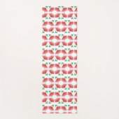Red Floral  Yogamat (Voorkant)