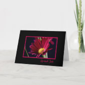 Red Flower Administrative Professionals Day Kaart (Voorkant)