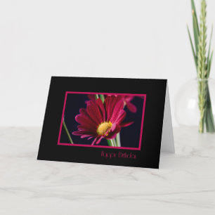 Red Flower Business van Group Birthday Kaart