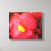 Red Flower Canvas Afdruk (Voorkant)