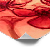 Red Flower Dance Poster (Hoek)