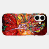 RED FLOWER FAIRY Fantasy Case-Mate iPhone Case (Achterkant (horizontaal))