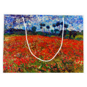 Red Flower Field, Van Gogh Groot Cadeauzakje (Achterkant)