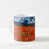 Red Flower Field, Van Gogh Koffiemok (Voorkant links)
