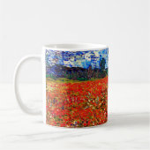 Red Flower Field, Van Gogh Koffiemok (Links)