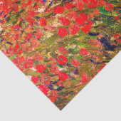 Red Flower Field, Van Gogh Tissuepapier (Detail)