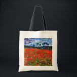 Red Flower Field, Van Gogh Tote Bag<br><div class="desc">Vincent Willem van Gogh (30 maart 1853 - 29 juli 1890) was een Nederlandse postimpressionist schilder die een van de beroemdste en invloedrijkste figuren in de geschiedenis van de Westerne kunst is. In iets meer dan 10 jaar creëerde hij ongeveer 2.100 kunstwerken, waaronder ongeveer 860 olieschilderijen, waarvan het grootste deel...</div>