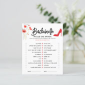 Red Flower-High-Hiel | Zou zij een beter speelspel (Staand voorkant)