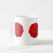 Red FLower Koffiemok (Voorkant links)